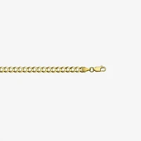 14K Yellow Gold 4.65 MM Curb Necklace 20"