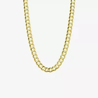 14K Yellow Gold 5.7MM Curb Necklace