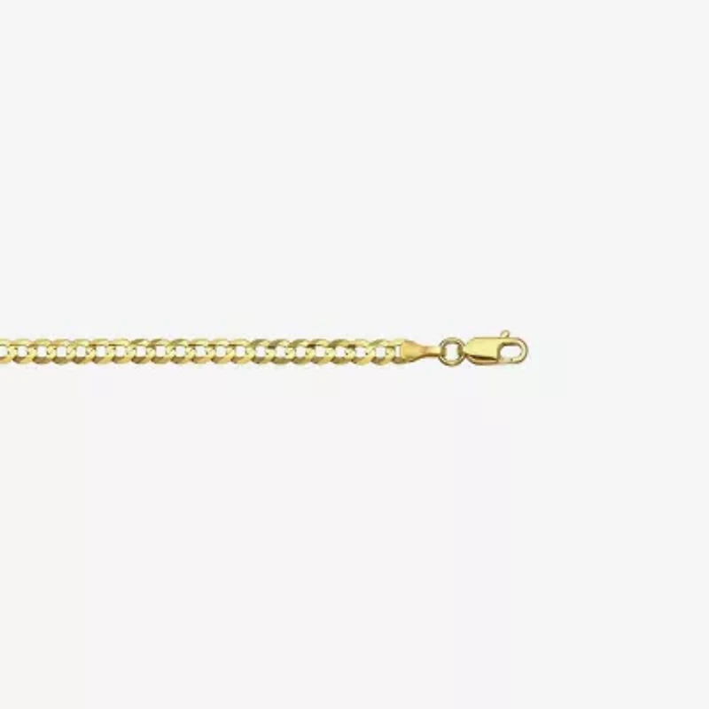 14K Yellow Gold 3.6 MM Curb Necklace