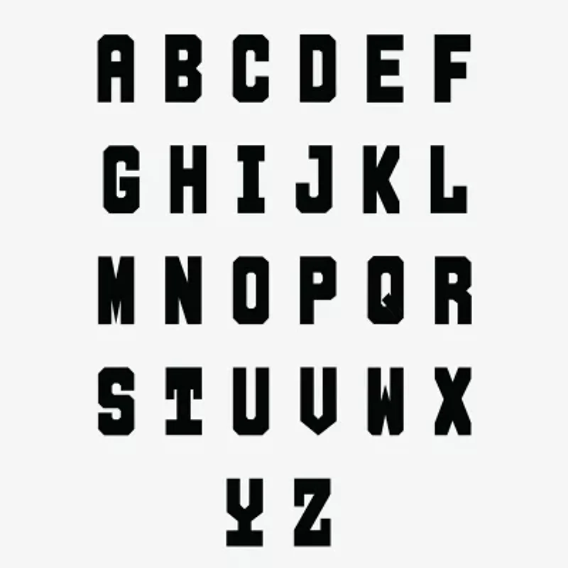 Personalized All Caps Name Necklace