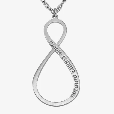 Personalized Infinity Name Pendant Necklace