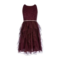 Speechless Big Kid Girls Sleeveless Fit + Flare Dress