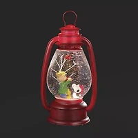 Roman Led Snoopy With Charlie Brown Decorating Tree Not Applicable Snow Globe