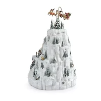 Roman 14.5" Led Village Plays Music Christmas Tabletop Decor
