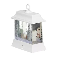 Roman 8.5" Led Swirl Marshmallows Christmas Tabletop Decor