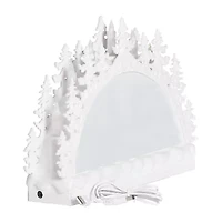 Roman 9" Led Swirl Arch Cardinals Christmas Tabletop Decor