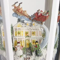 Roman 27.5" Led Swirl Lamp Post Christmas Tabletop Decor