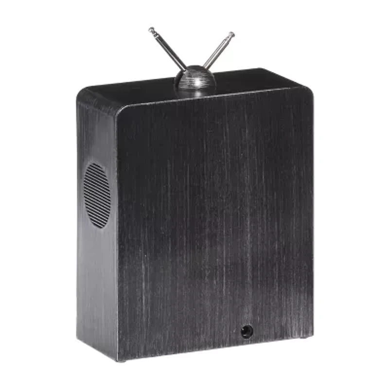 Roman 9" Led Swirl Tv Snoopy Plays Music Christmas Tabletop Decor