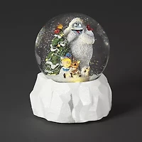 Roman 5.75" Led Rudolph Dome Plays Music Christmas Tabletop Decor