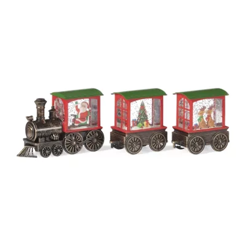 Roman 3.2" Train 3-pc. Christmas Tabletop Decor
