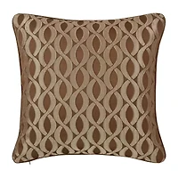 Queen Street La Grande Copper Square Throw Pillow