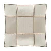 Queen Street Benton Ivory Square Throw Pillow
