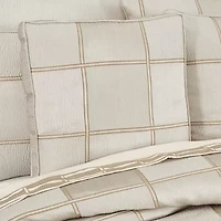 Queen Street Benton Ivory Square Throw Pillow