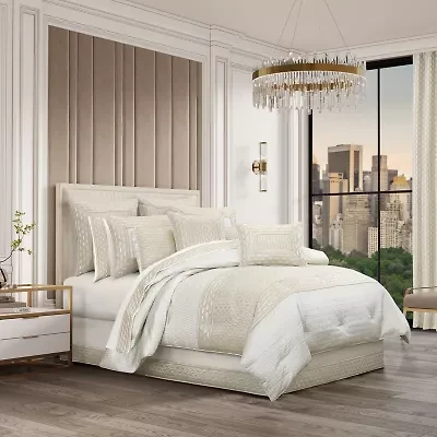 Queen Street Melbourne 4-pc. Jacquard Extra Weight Comforter Set