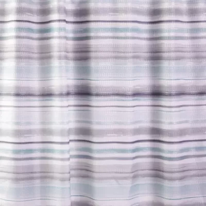 Saturday Knight Water Stripe Shower Curtain
