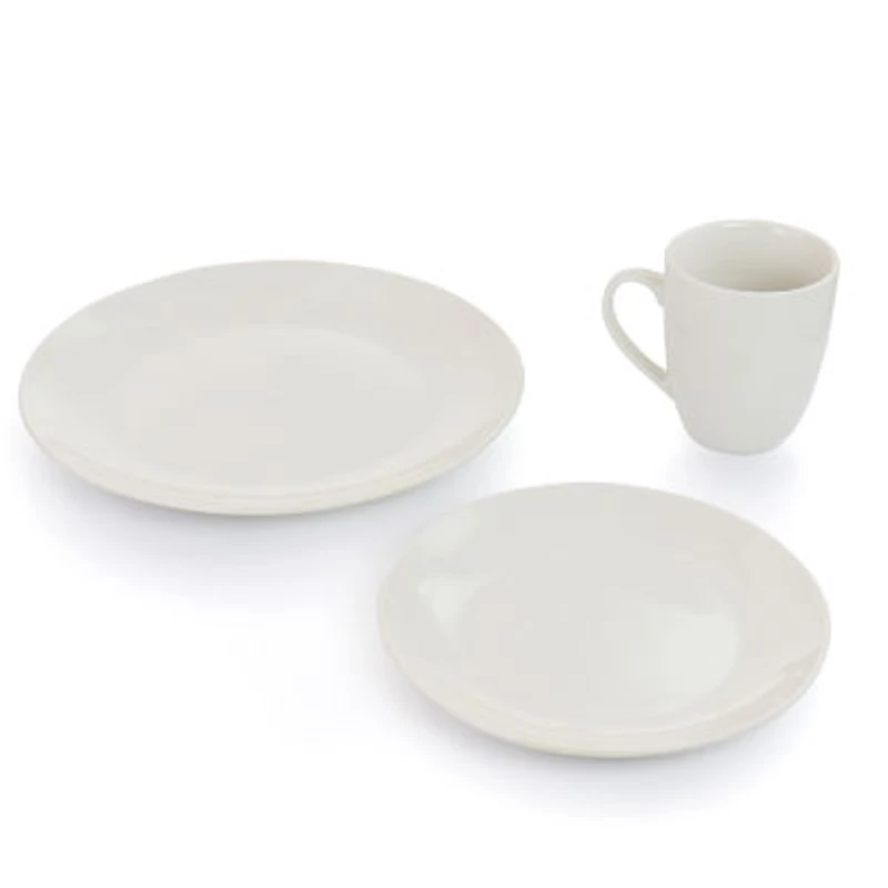 Elama Iris 32-pc. Porcelain Dinnerware Set