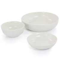 Elama Iris 32-pc. Porcelain Dinnerware Set