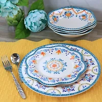 Gibson 12-pc. Melamine Dinnerware Set