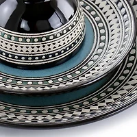 Elama 16-pc. Stoneware Dinnerware Set