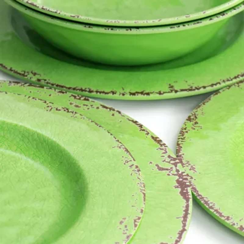 Gibson 12-pc. Melamine Dinnerware Set