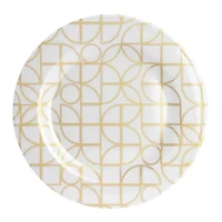 Gibson Summer Bloom 12-pc. Melamine Dinnerware Set