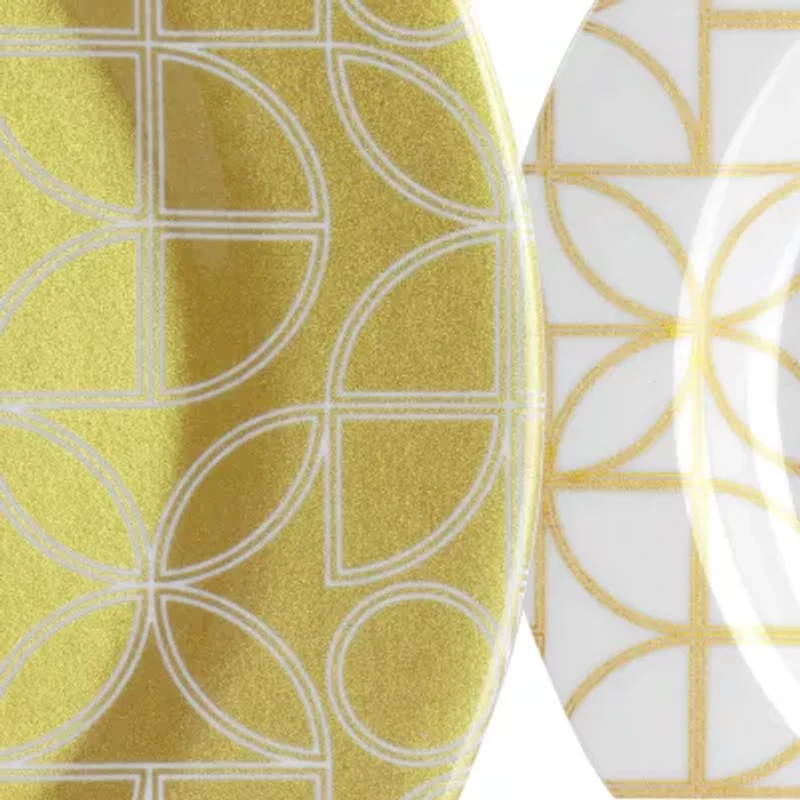 Gibson Summer Bloom 12-pc. Melamine Dinnerware Set