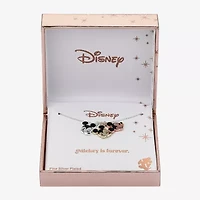 Disney Classics Charm Womens Pure Silver Over Brass 16 Inch Pendant Necklace