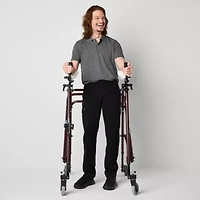 St. John's Bay Dexterity Mens Adaptive Stretch Fabric Easy-on + Easy-off Straight Fit Cargo Pant