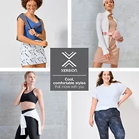 Xersion Womens Seamless Light Support Sports Bra 346590