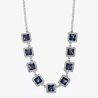 Monet Jewelry Halo Womens 17 Inch Collar Necklace