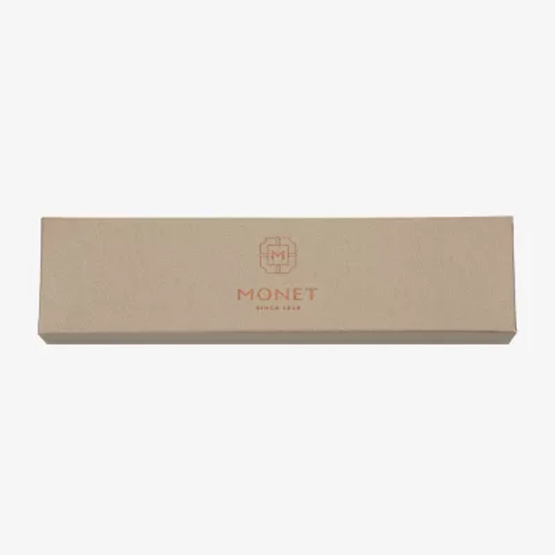 Monet Jewelry Gold Tone White Cross Bookmark