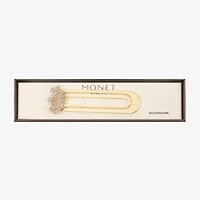 Monet Jewelry Gold Tone Crown Bookmark