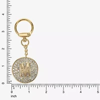 Monet Jewelry Gold Tone Pave Initial Bag Charm