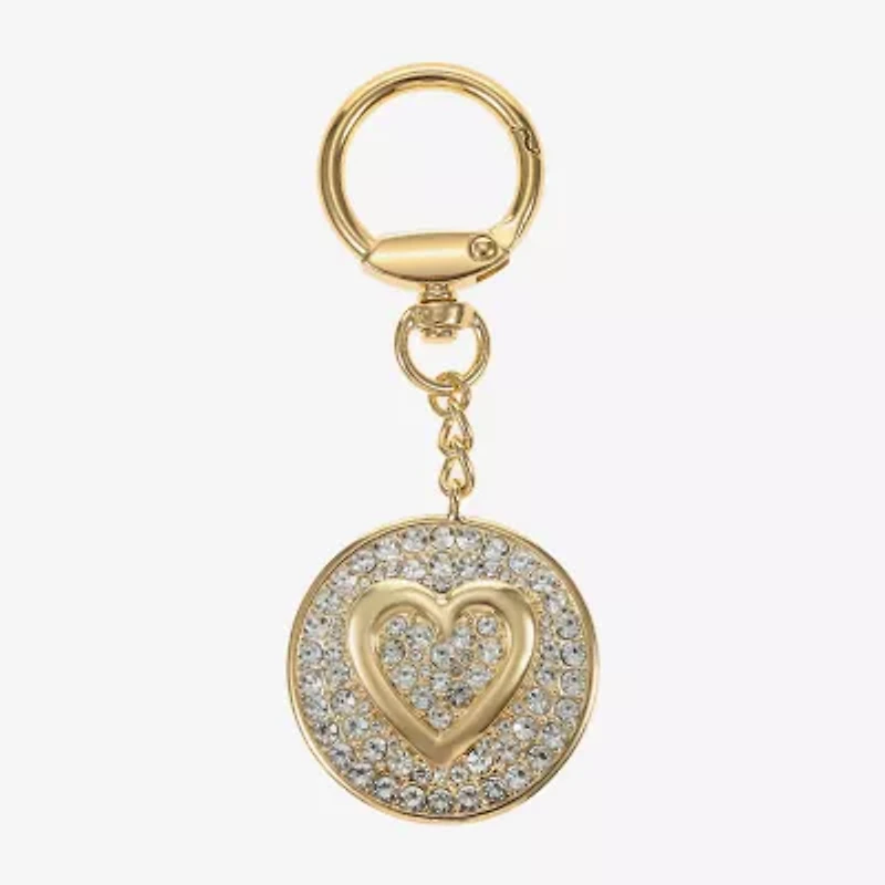 Monet Jewelry Gold Tone Pave Initial Bag Charm