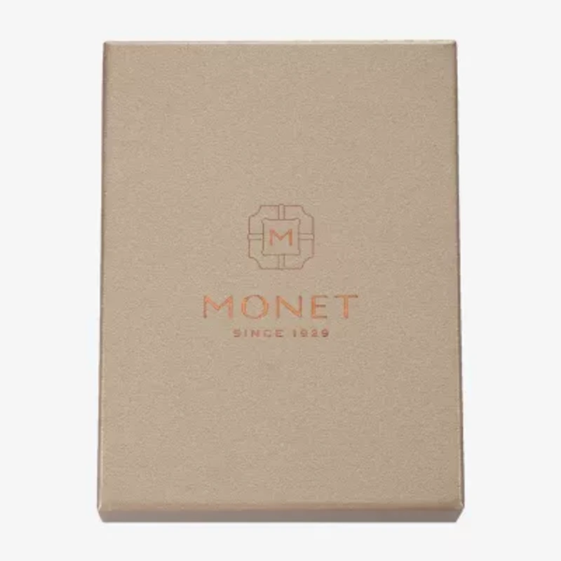 Monet Jewelry Gold Tone Pave Initial Bag Charm
