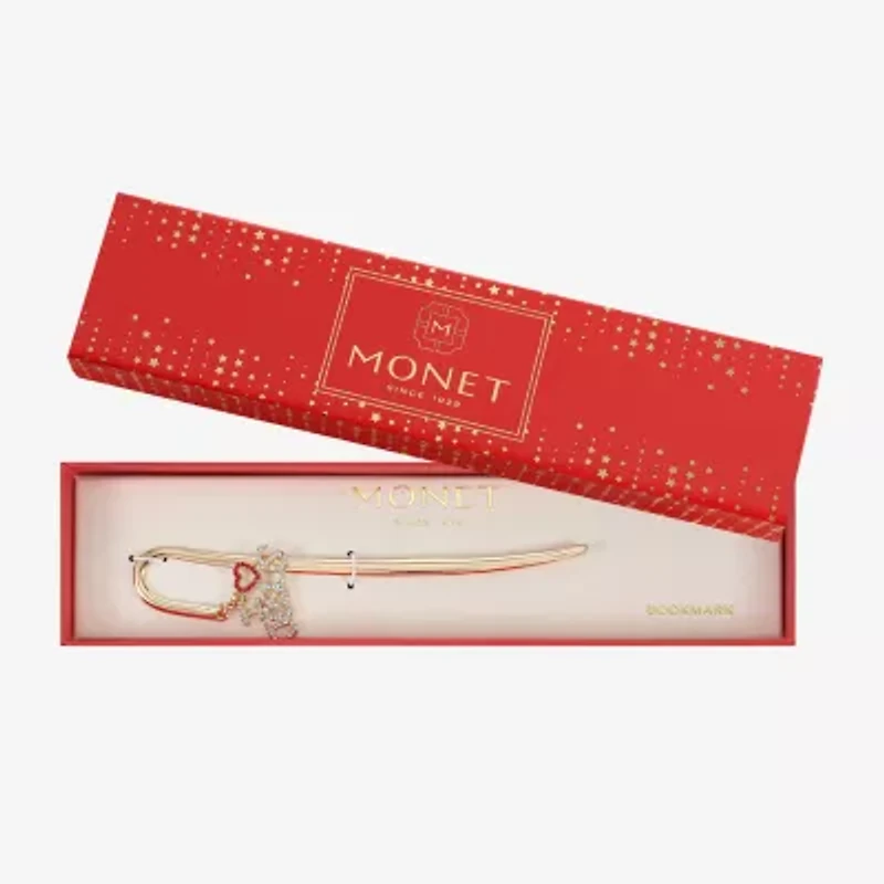 Monet Jewelry Gold Tone Shepherds Hook I Love Jesus Bookmark