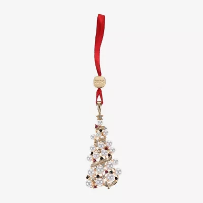 Monet Jewelry Gold Tone Christmas Tree Christmas Ornament