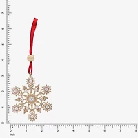 Monet Jewelry Gold Tone Christmas Ornament