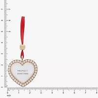Monet Jewelry Gold Tone Frame Christmas Ornament