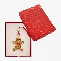 Monet Jewelry Gold Tone Gingerbread Man Christmas Ornament