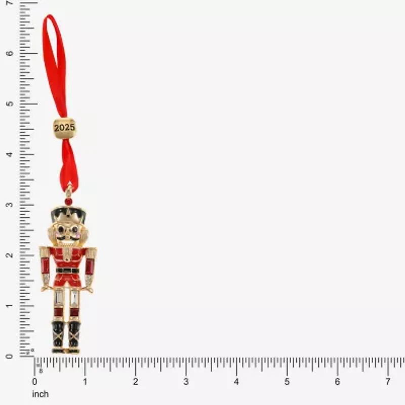 Monet Jewelry Gold Tone Nutcracker Christmas Ornament