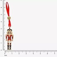 Monet Jewelry Gold Tone Nutcracker Christmas Ornament
