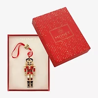 Monet Jewelry Gold Tone Nutcracker Christmas Ornament