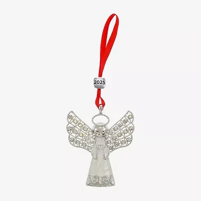 Monet Jewelry Silver Tone Christmas Ornament