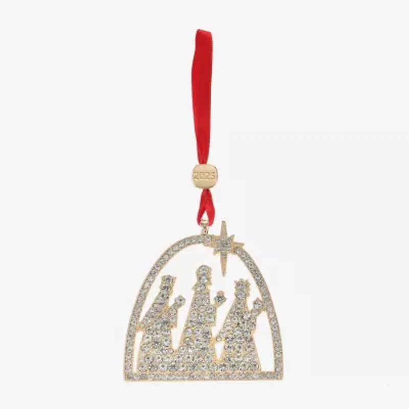 Monet Jewelry Gold Tone 3 Wise Men Kings Christmas Ornament