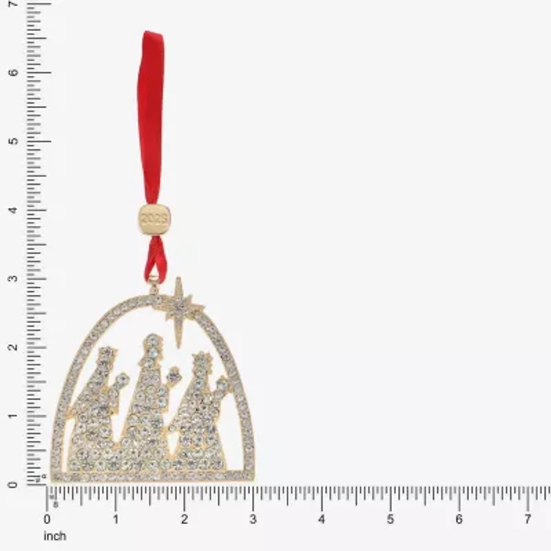 Monet Jewelry Gold Tone 3 Wise Men Kings Christmas Ornament
