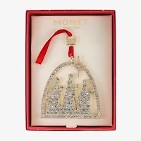 Monet Jewelry Gold Tone 3 Wise Men Kings Christmas Ornament