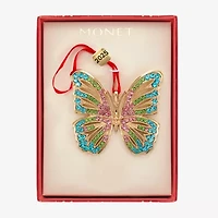 Monet Jewelry Gold Tone Multi Christmas Ornament