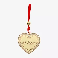 Monet Jewelry Gold Tone Mom Christmas Ornament
