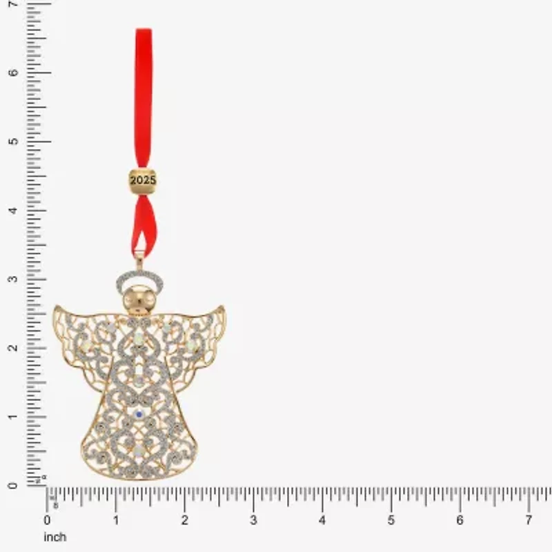 Monet Jewelry Gold & Silver Tone Christmas Ornament